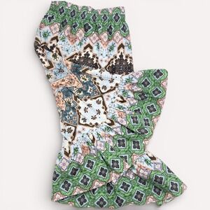 Cara Cara Chase Tiered Midi Skirt Arona Geo Emblem Cotton Small FA23 Top Sample